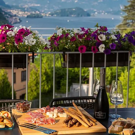 We Como: View Apartment, Feeling In Charming Argegno